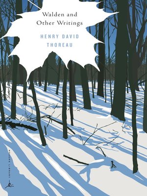Walden and Other Writings - ebook